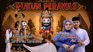 LIVE 2 TEMANGAN TOPENG RUKUN PERAWAS Dalam Rngka Pernikahan  Sitti Sukaisih & Abd. Basit
