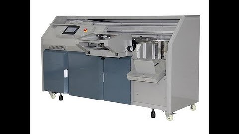 Fully Automatic Cover Feeding Perfect Binding Machine Hot Glue Book Indentation Binding Machine