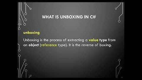 Boxing and Unboxing in C# Explained with Examples | C# Interview Questions