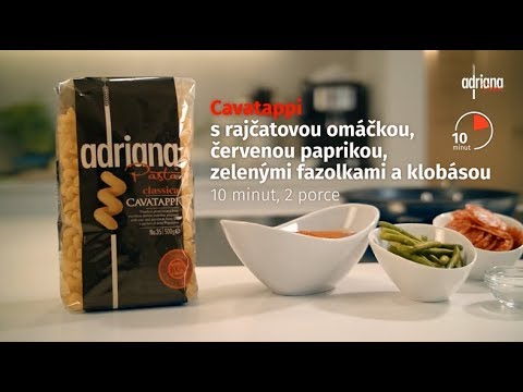 Video: Italské Klobásy Se Zelenými Fazolkami