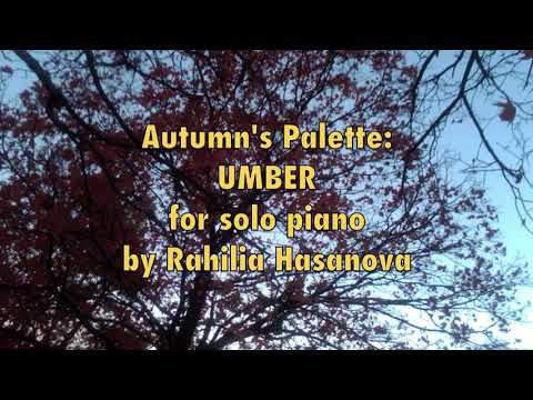 Rahilia Hasanova - Autumn's Palette:  Umber (1976)