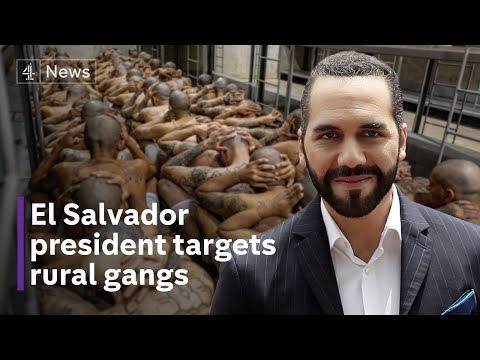 El salvador president promises crackdown on gangs in rural areas