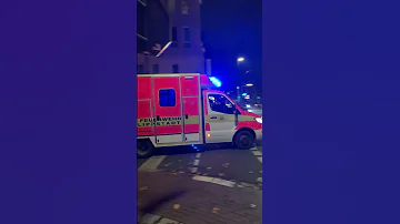German Ambulance Sound 112 Emergency Vehicle Ambulance Emergency Health Save Shorts 