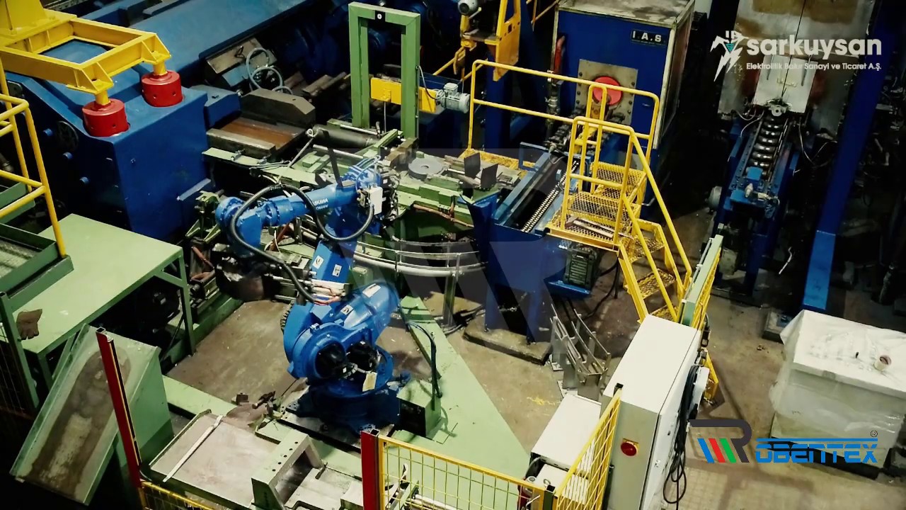 Machine Tending Process Robotic Machine Tending Process by RobenteX | Robotik Makine Yükleme ...