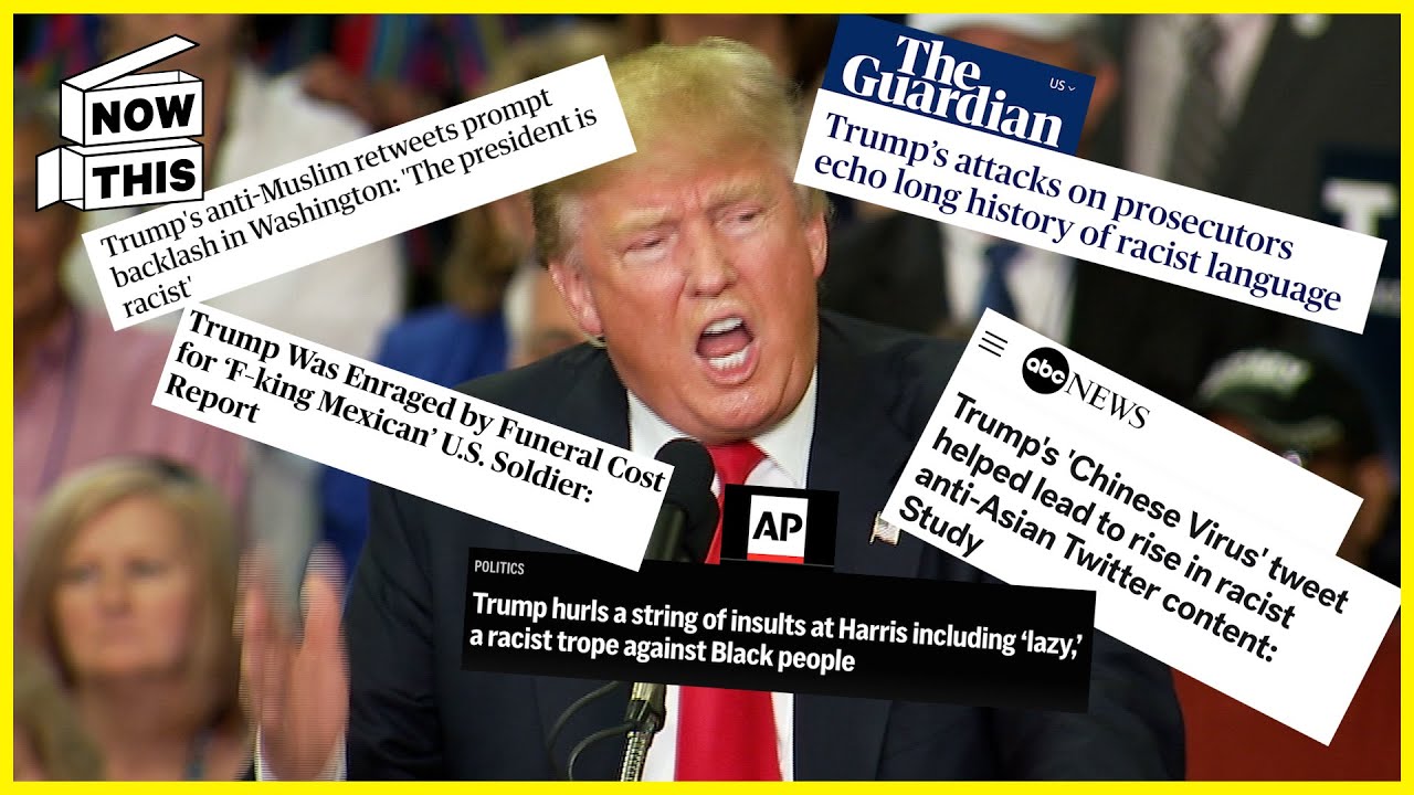 The weight of donald trump's racist and hateful remarks