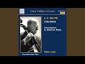 Miniature de la vidéo de la chanson Cello Suite No. 6 In D Major, Bwv 1012: V. Gavottes I And Ii
