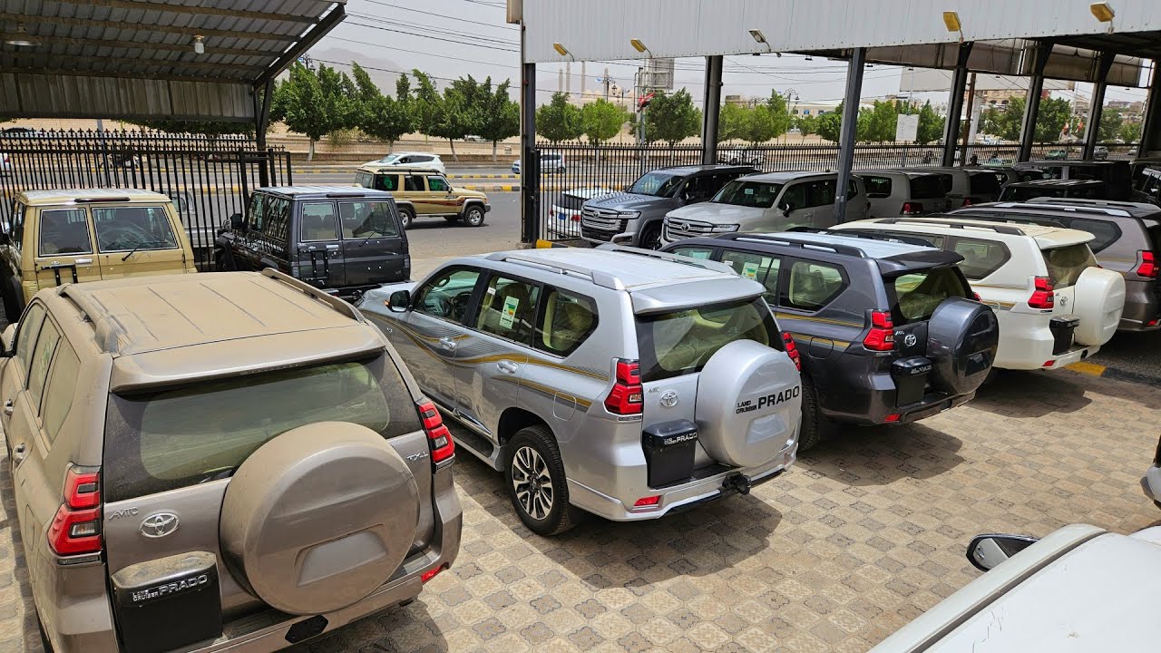 الماضي الجميل ، تويوتا برادو 2023 اصفار VX و TXL مع الاسعار وارد بازرعه