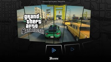GTA V LOADSCREEN IN GTA SA ANDROID | GTA SA DEFINITIVE EDITION