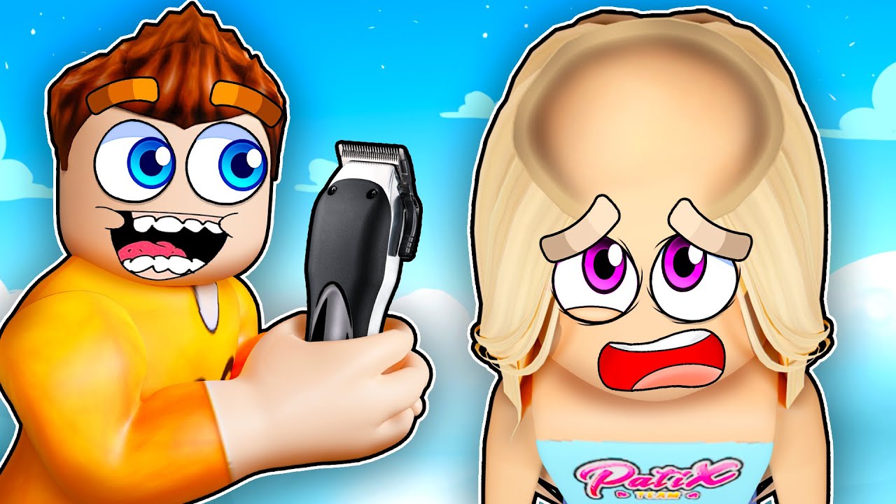 OBCINAM LUDZI NA ŁYSO w ROBLOX! (Bald Tycoon)