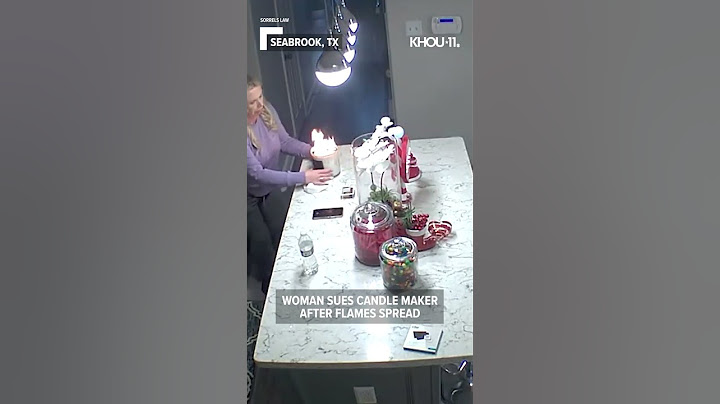 Candle brand sued after woman claims it exploded, leaving her with severe burns (Warning) #shorts