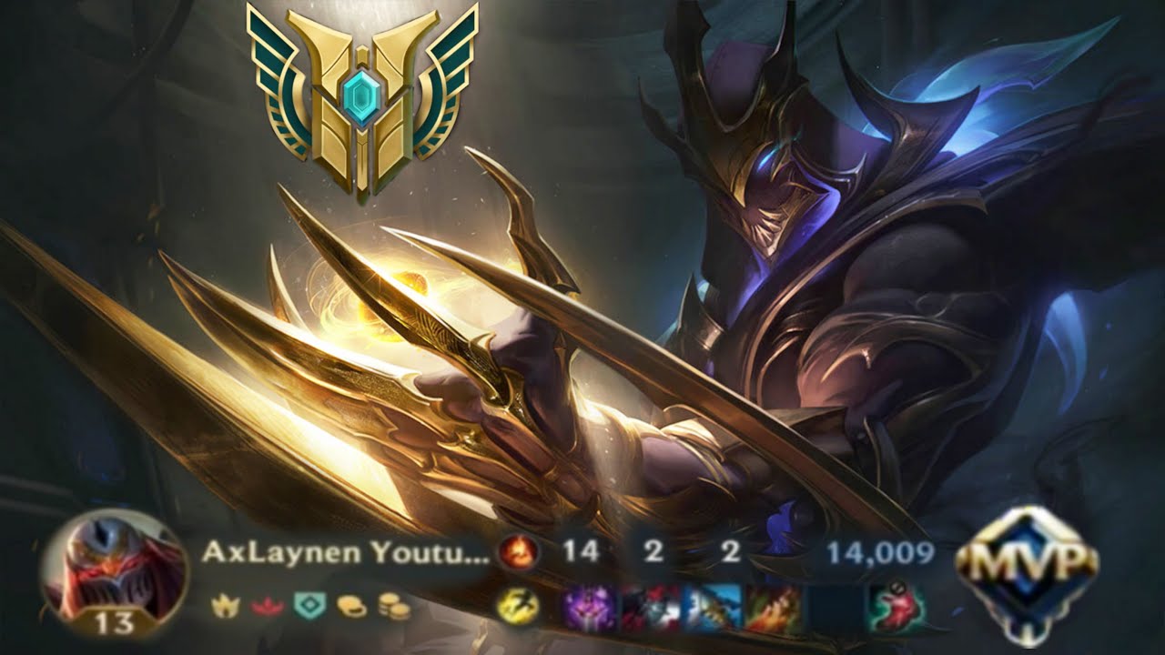 GRANDMASTER ZED CARRYING MATCH - WILD RIFT GAMEPLAY - YouTube