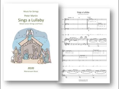 Sings a Lullaby - Mixed Junior Strings & Piano