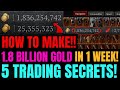 Diablo 4 : How Our Viewer Made 1,800,000,000 GOLD Trading ENDGAME Rares!!!