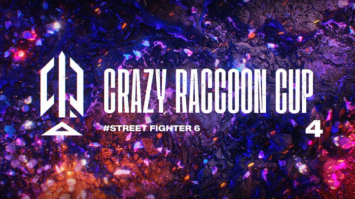 Crazy Raccoon Cup STREET FIGHTER 6 Vol.4