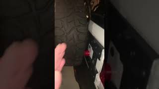 Extended Bump Stops for JLU Tailgate