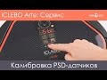 Калибровка PSD-датчиков iCLEBO