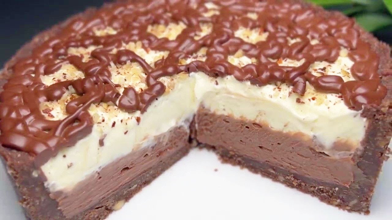 Рождественский десерт за 10 минут - без муки, без яиц, без духовки