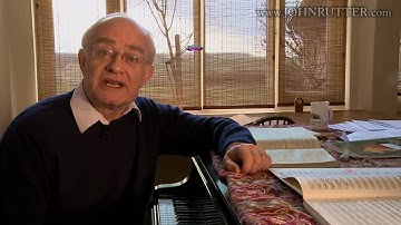 John Rutter on the 