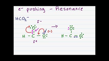 Electron Pushing Arrows in Resonance and Organic Mechanisms