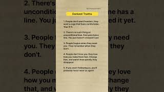 Darkest truths😱#motivation#fyp#english#psychology#success#shorts#mindset#inspiration #quotes #india
