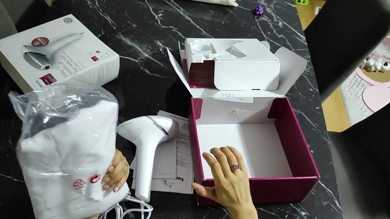 Philips lumea brı 940/00 Ipl Lazer makinası kutu açılış ve kullanılışı 