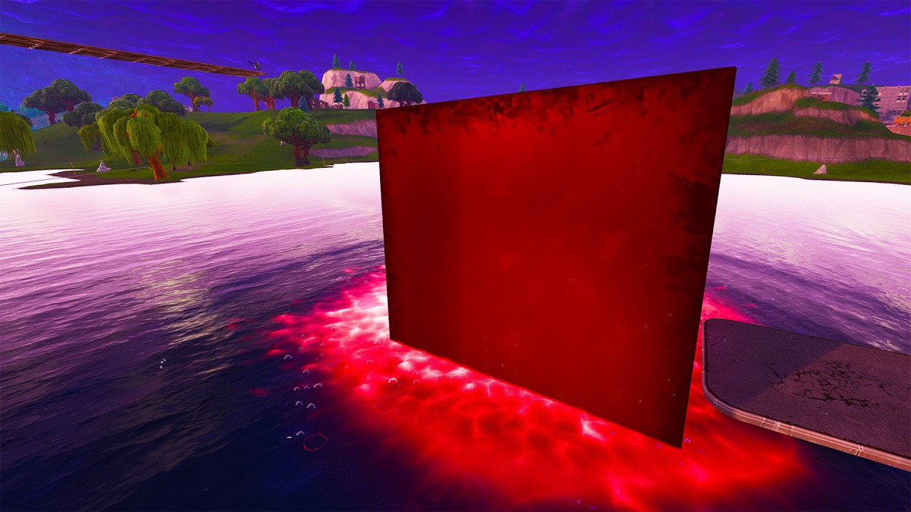 ОЗЕРО ДОБЫЧИ КРАСНОЕ! | Полное событие «Таяние куба» в Fortnite