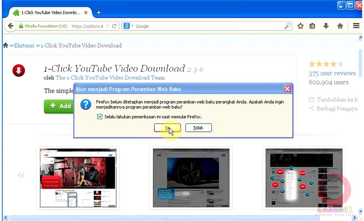 youtube download firefox