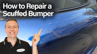 How to Repair a Bumper Scuff on a Tesla by Car Cosmetics Channel 3,072 views 1 year ago 7 minutes, 29 seconds