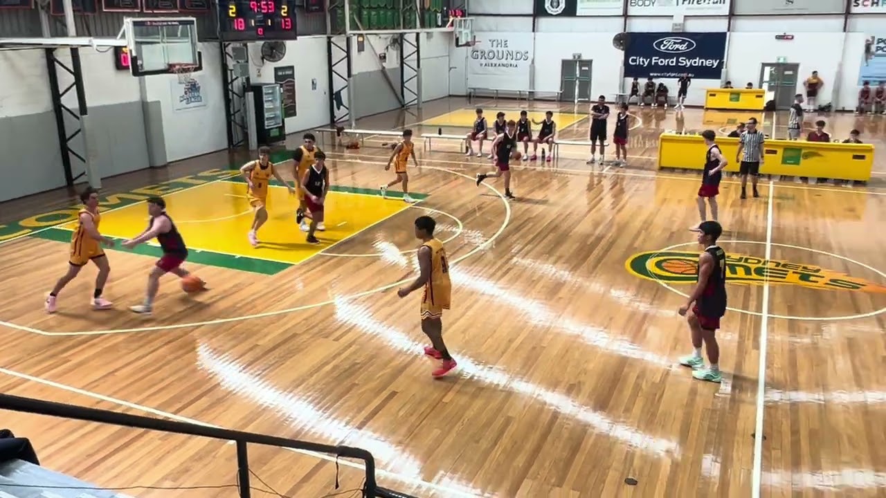 2026 SCS Basketball game 2 vs Holy Cross