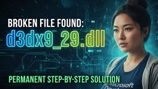Fix d3dx9_29.dll Error!