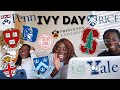 i applied to 17 schools and got only 3 rejections | COLLEGE DECISION REACTIONS 2020 | #ivyday