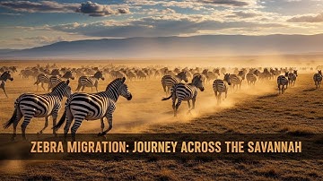 Zebra Migration: How Zebras Navigate Across the Savannah | Wildlife Documentary