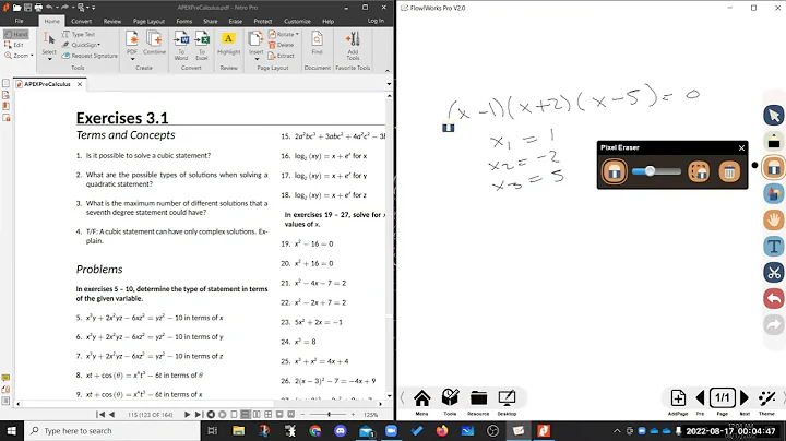 3.1 Solving for Variables
