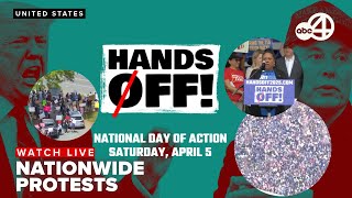 Rep. Green, Dems tee off against Trump and Musk at "Hands Off!" rally in Washington, D.C.
