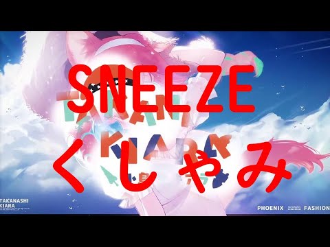 [Kiara] sneeze [hololive] / [キアラ] くしゃみ助かる [ホロライブ]