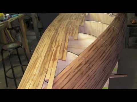 Building a Canoe at Northwoods Canoe Co. FunnyDog.TV