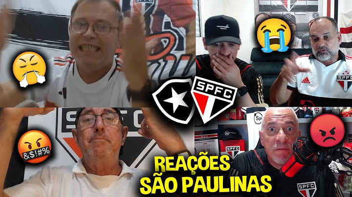 TODAS AS REAÇÕES DOS SÃO PAULINOS I BOTAFOGO 2X1 SÃO PAULO [REACT BAROLO, GUGU, VEIO FANÁTICO]