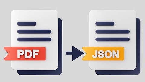 How to convert PDFs to JSON files in python | Most Accurate Method | Techy Man