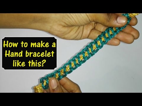 DIY Bracelet  || Home Made Bracelet By Priya