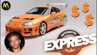 La Légendaire Toyota Supra De Paul Walker À Vendre - Automoto Express