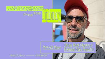 Crossing disciplines to start a type foundry | Piero Di Biase (FORMULA TYPE FOUNDRY)