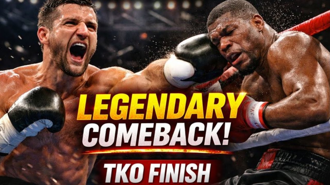 Carl Froch vs Jermain Taylor | Legendary Comeback TKO | Boxing Fight Highlights HD