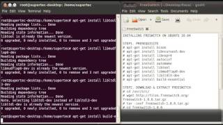 How to install freeswitch