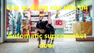 PLC Programming: Automatic supermarket door