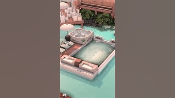 Swimming Pool in Sulani / Beach Lot | The Sims 4 | Tutorial | Building Ideas