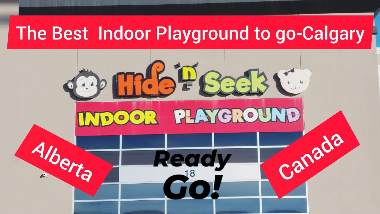 Hide and Seek- Indoor Playground & cafe | Calgary, Alberta Canada - YouTube