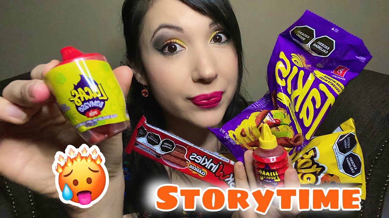 ASMR Comiendo Cosas Picantes y Storytime: “Me pasó algo muy raro… El poder de la mente o Dios?” 1/2
