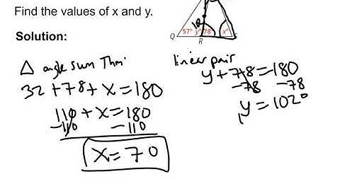 Geometry Lesson 2.3: Parallel Lines and Triangle Angle Sums