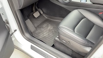 Tesla all Weather Floor Mats - Unboxing and Installation