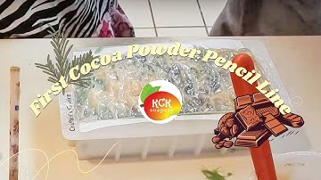 First Cocoa Powder Pencil Line | KCK Soapery
